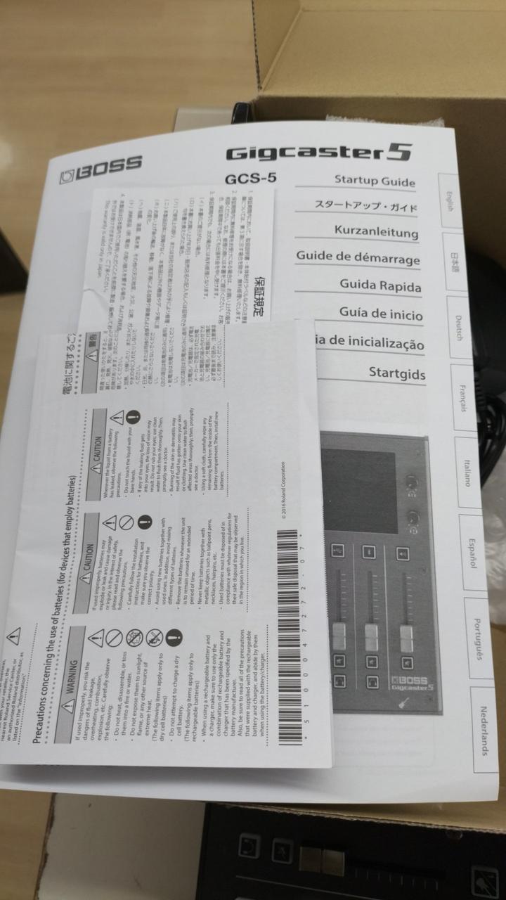 BOSS Streaming Mixer GCS-5