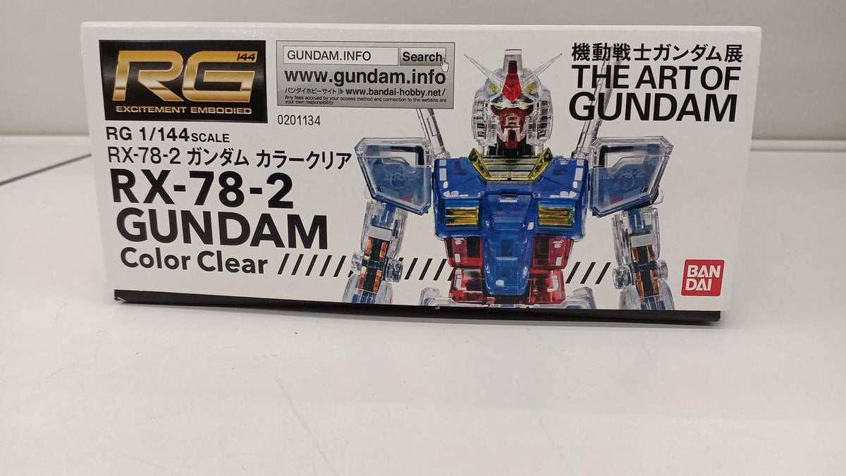 BANDAI Gundam Color Clear VER. (Premium Bandai Exclusive) RX-78-2 - Banzai Thrifting | BanzaiHobby