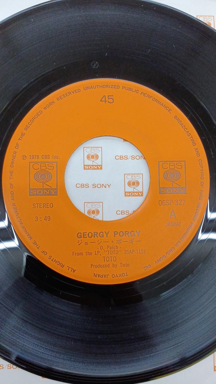 CBS Sony TOTO / Georgie Pogy TOTO / Georgie Pogy
