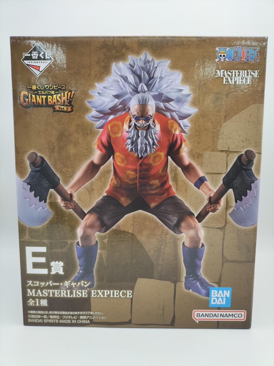 BANDAI Ichiban Kuji One Piece Elbaf Edition Prize E Scorper Gavan