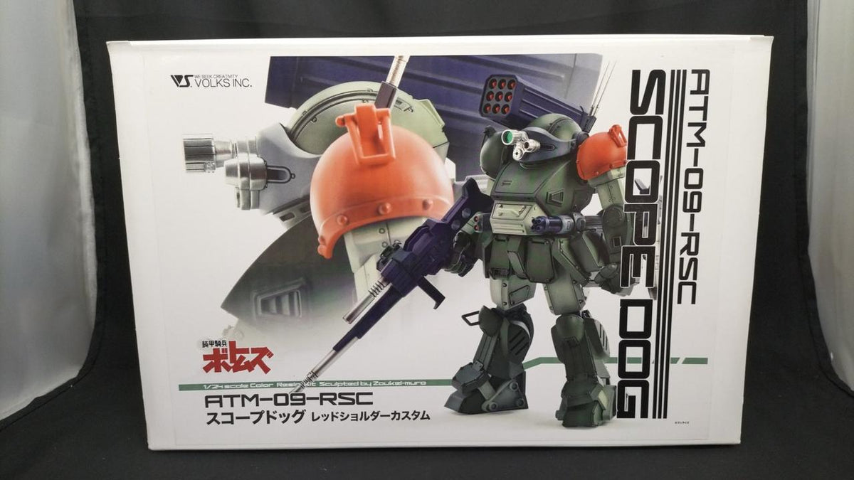 VOLKS Scopedog Red Shoulder Custom Armored Trooper Votoms - Banzai Thrifting | BanzaiHobby