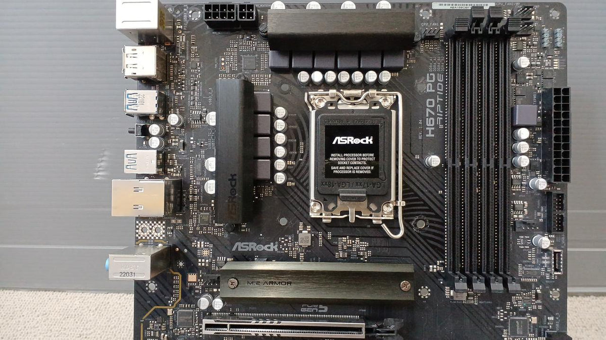 ASROCK Motherboard H670 PG RIPTIDE