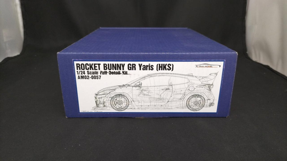 ALPHA MODEL ROCKET BUNNY GR YARIS(HKS) AM02-0057