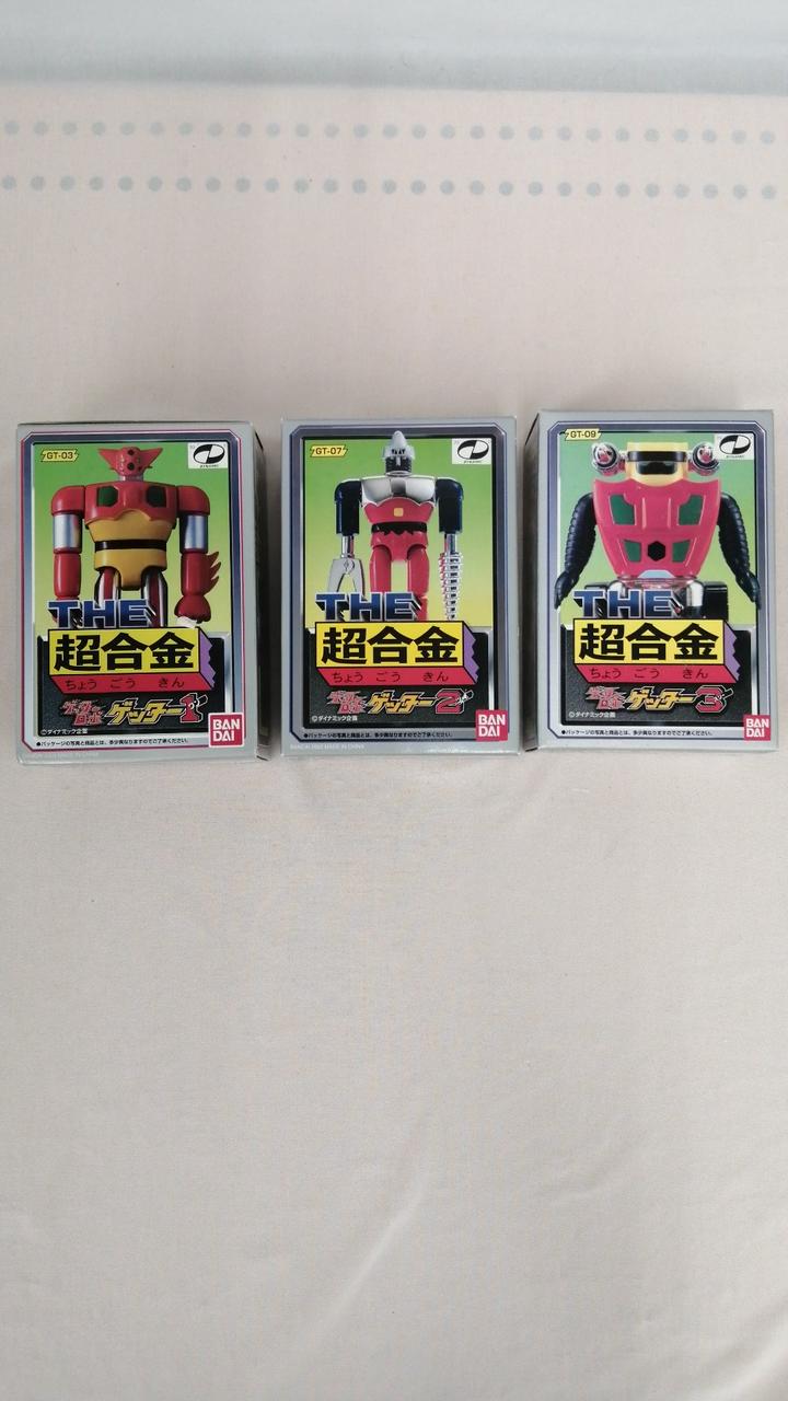 BANDAI THE Chogokin Getter Robo 3-piece Set