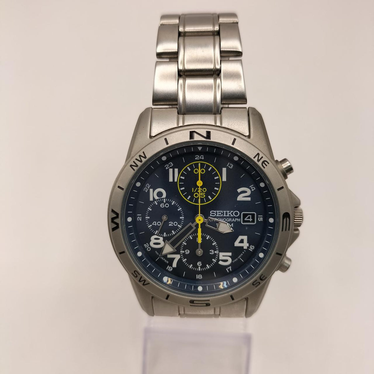 SEIKO Wristwatch Chronograph 7T92-0DX0