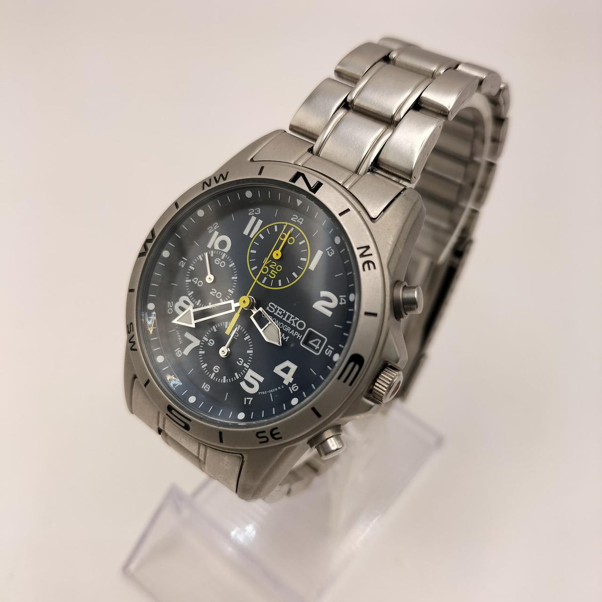 SEIKO Wristwatch Chronograph 7T92-0DX0