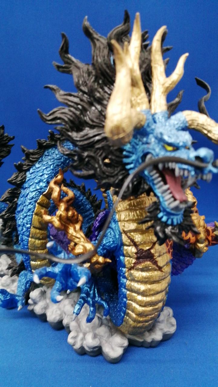 BANDAI Kaido - Soul Hero Statue - Metallic Color VER. "Ichiban Kuji One Piece EX - The Warriors Who Joined Arms with Dragons"