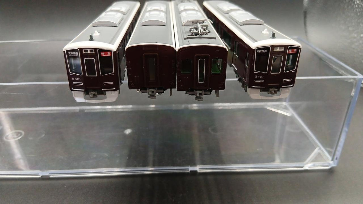 KATO 1/150 Hankyu Railway 2300 Series Kyoto Line Basic Set (4 cars) N Gauge