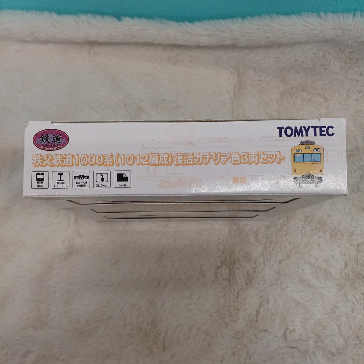 TOMY TEC Chichibu Railway 1000 Series 2-Car Set 1008 New Livery 3-Car Set & 1012 Set Revived Canary Color 3-Car Set