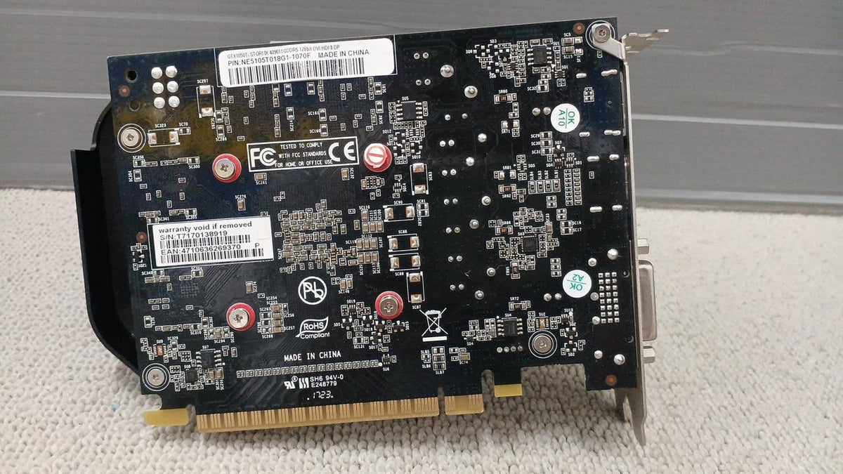 PALIT Graphics Board GTX1050TI STORMX