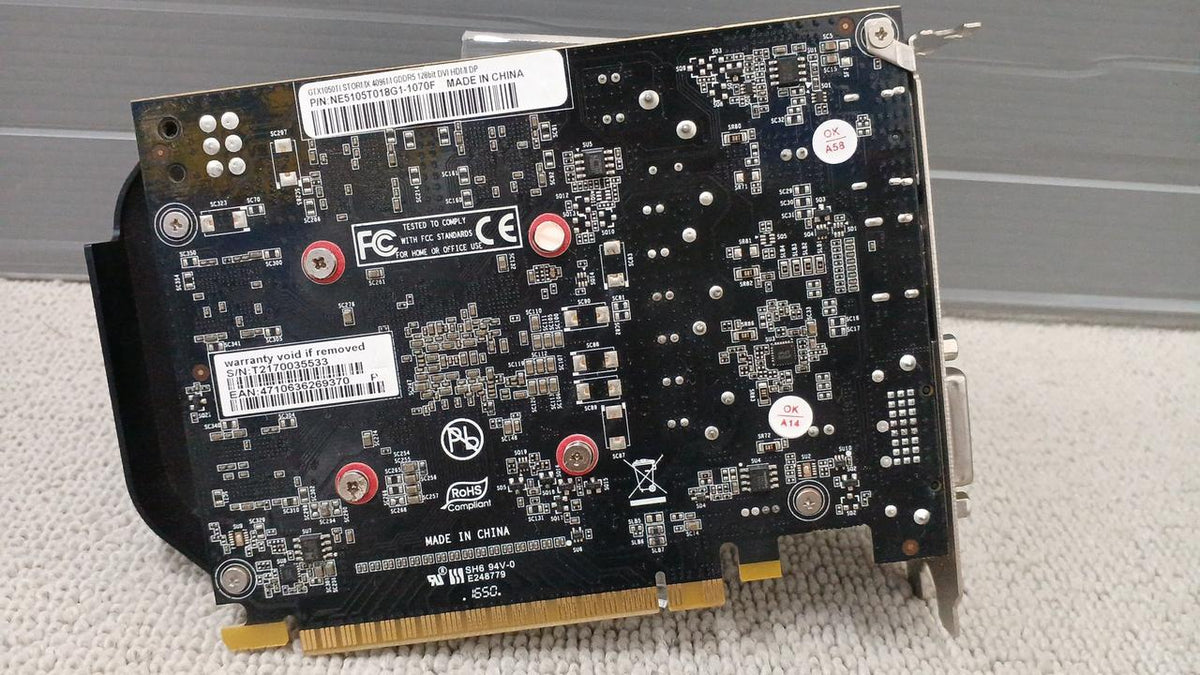 PALIT Graphics Board GTX1050TI STORMX