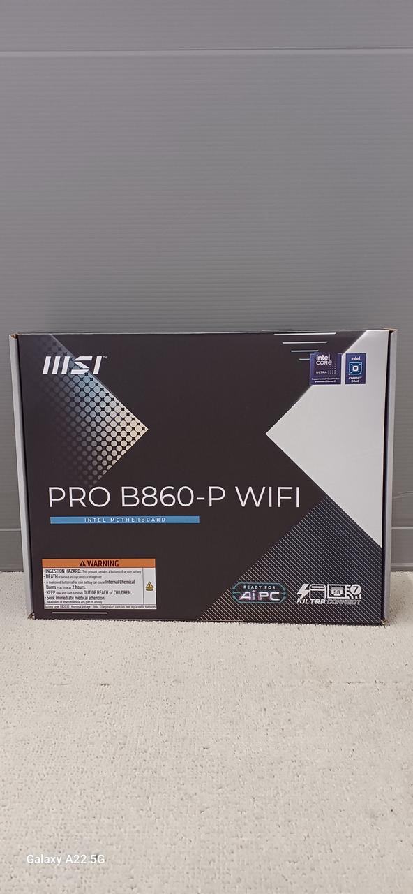 MSI Motherboard PRO B860-P WIFI