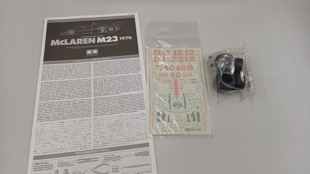 TAMIYA MCLAREN M23 1976 1/20 GRAND PRIX COLLECTION