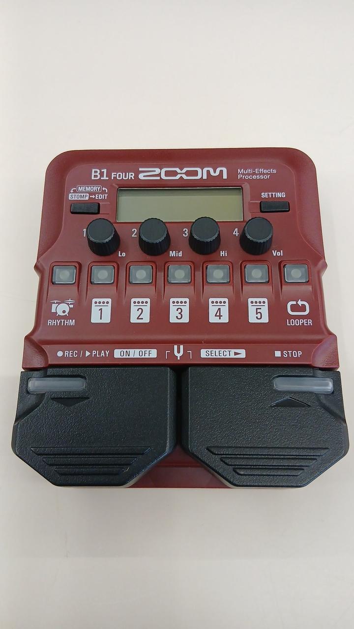ZOOM Multi-Effects Pedal B1 FOUR