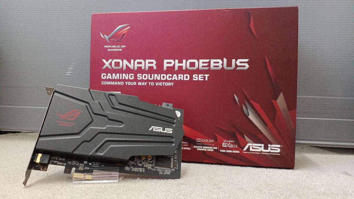 ASUS Sound Card: XONAR PHOEBUS