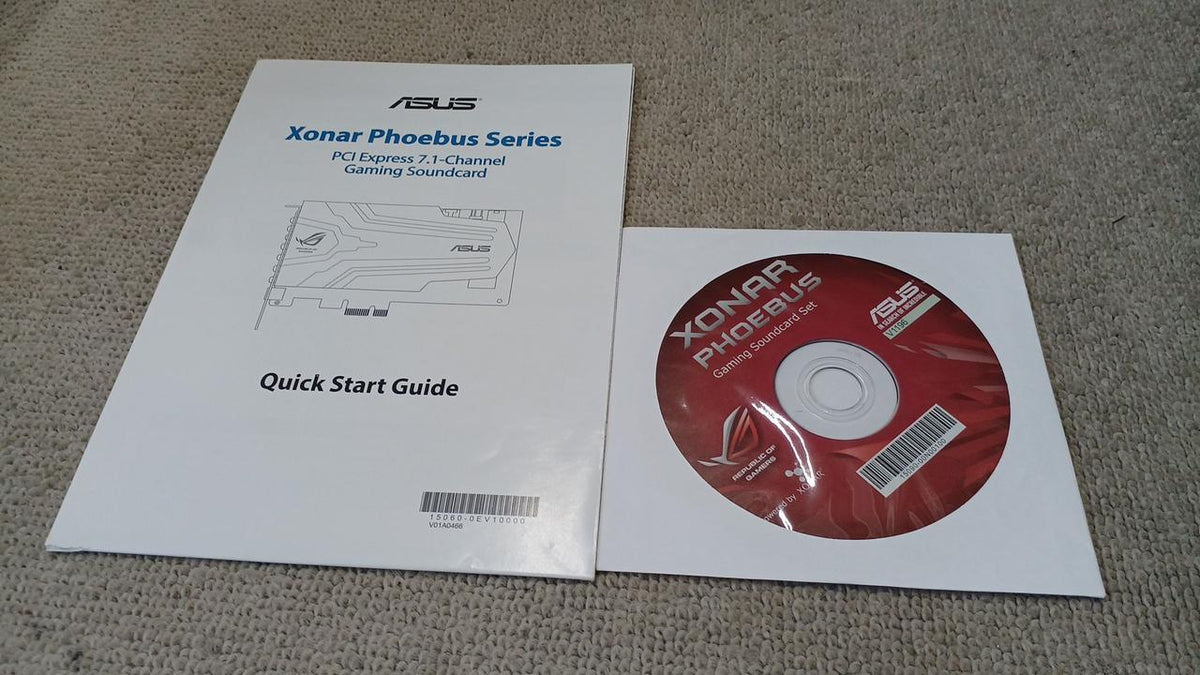 ASUS Sound Card: XONAR PHOEBUS