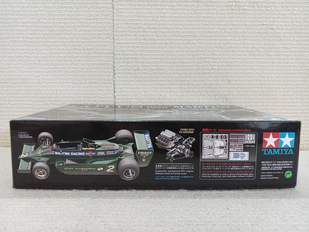 TAMIYA Martini-Lotus Type 79 1979 1/20 Grand Prix Collection - Banzai Thrifting | BanzaiHobby