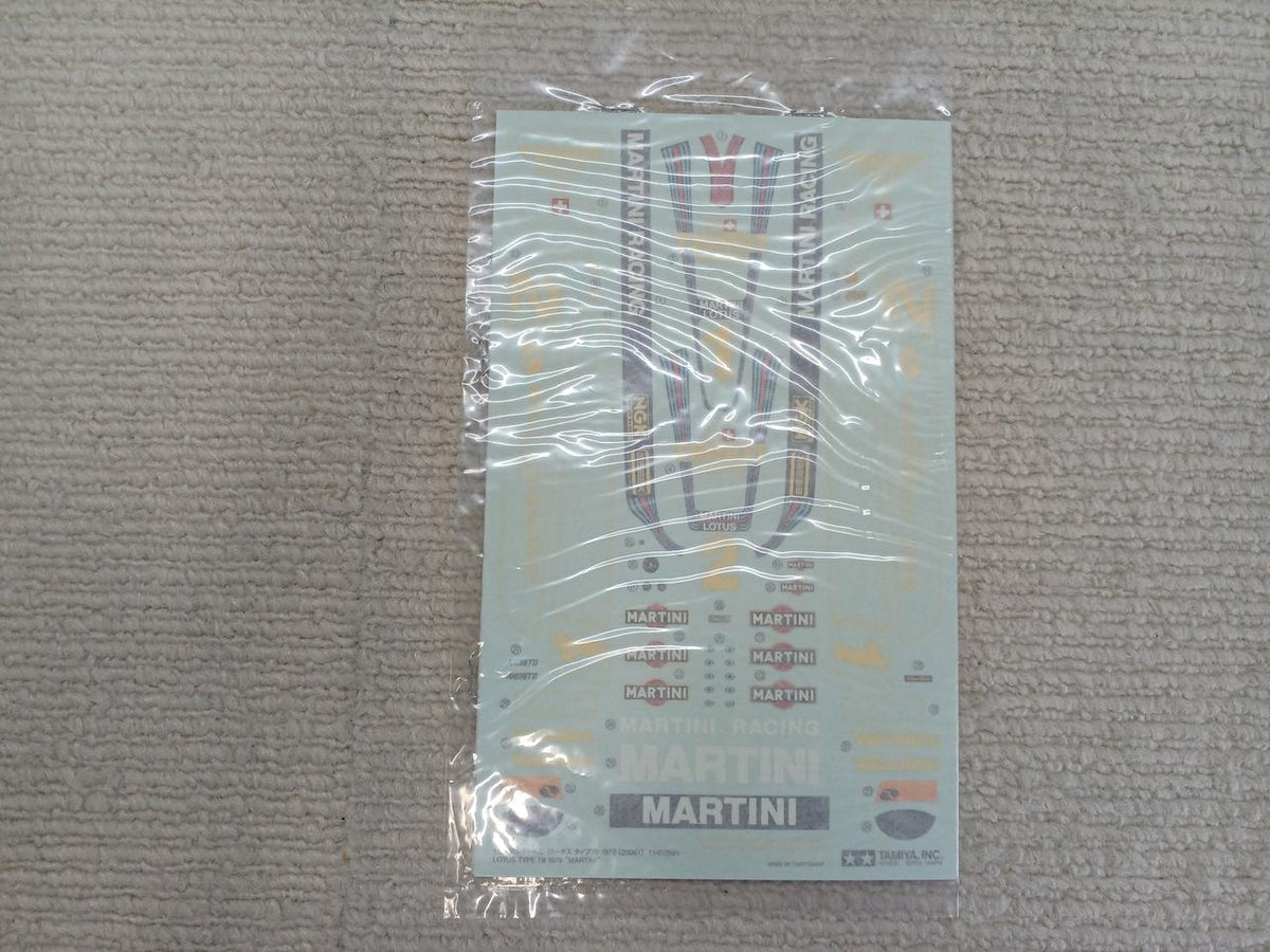 TAMIYA Martini-Lotus Type 79 1979 1/20 Grand Prix Collection - Banzai Thrifting | BanzaiHobby
