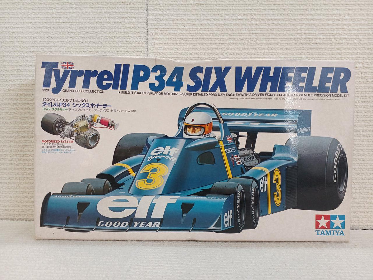 TAMIYA Tyrell P34 Six Wheeler 1/20 - Banzai Thrifting | BanzaiHobby
