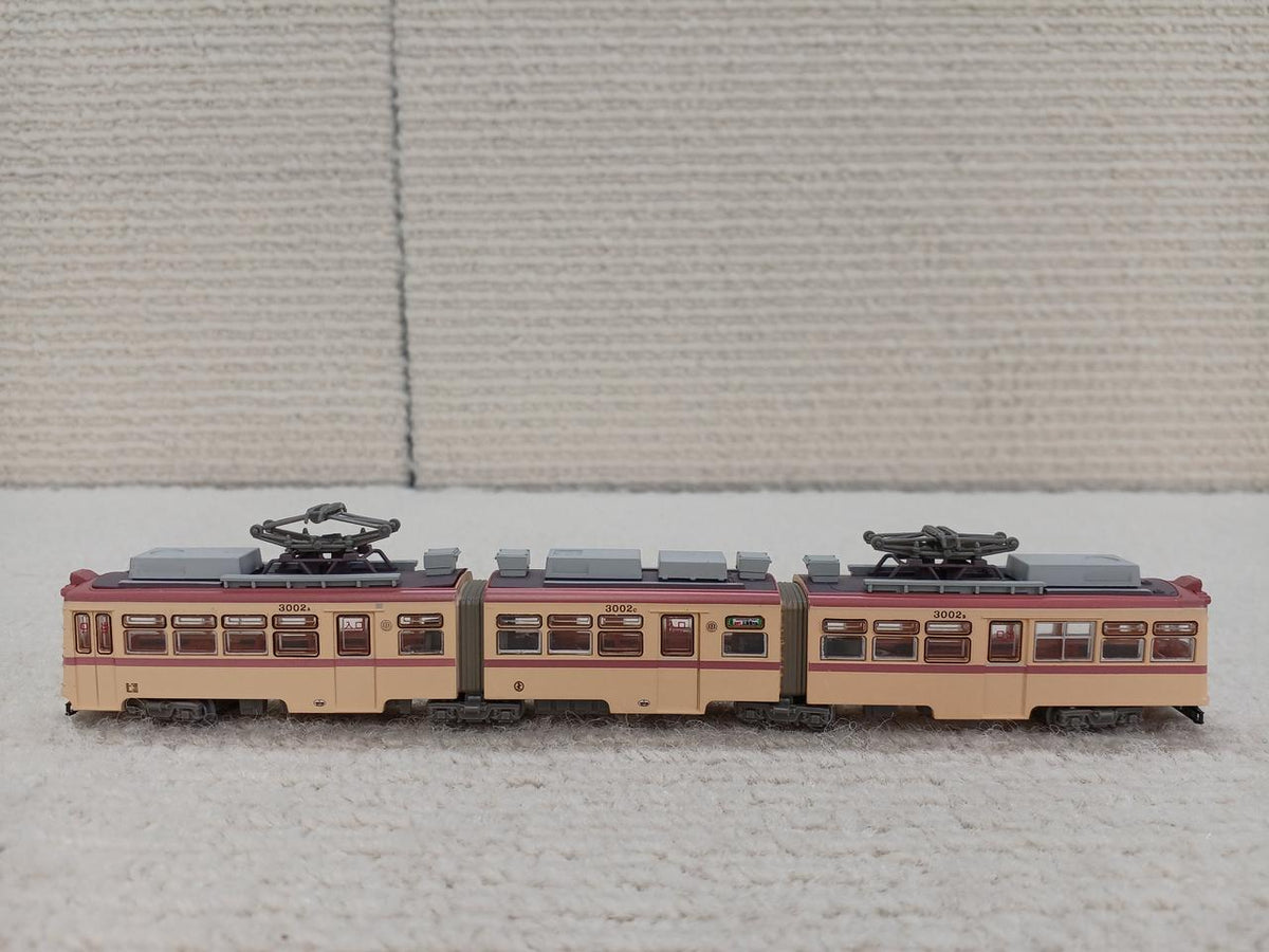 TOMY TEC Hiroshima Electric Railway Series 3000 No. 3002 Railway Collection - Banzai Thrifting | BanzaiHobby