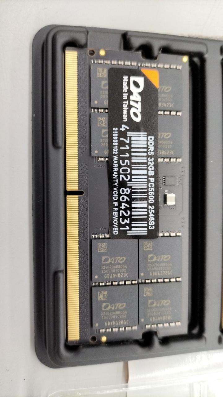 DATO PC Memory DDR5 44800 32GB Set of 2