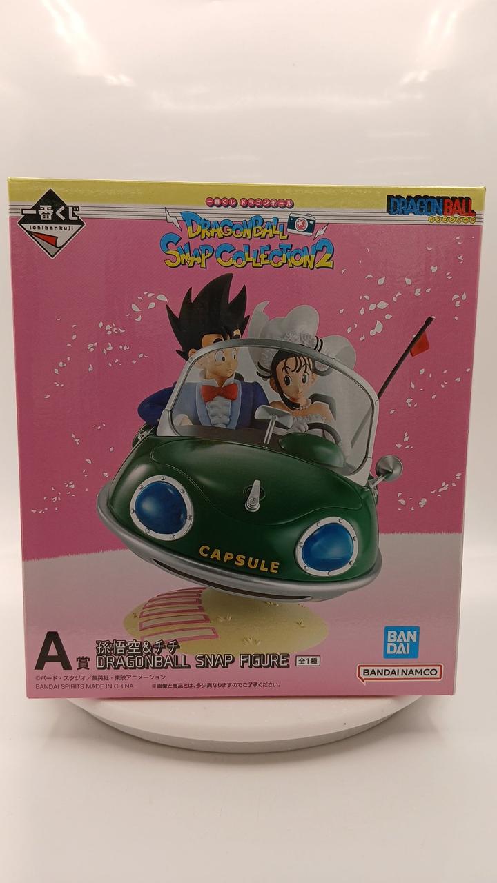 BANDAI Ichiban Kuji Dragon Ball DRAGONBALL SNAP C A Prize Goku & Chichi