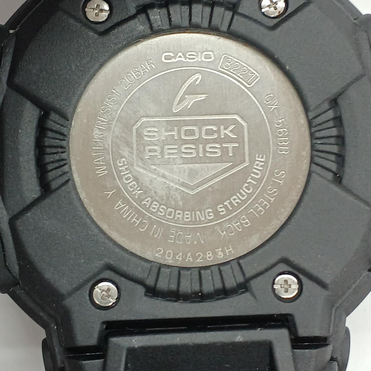 CASIO G-SHOCK GX-56BB/BLK