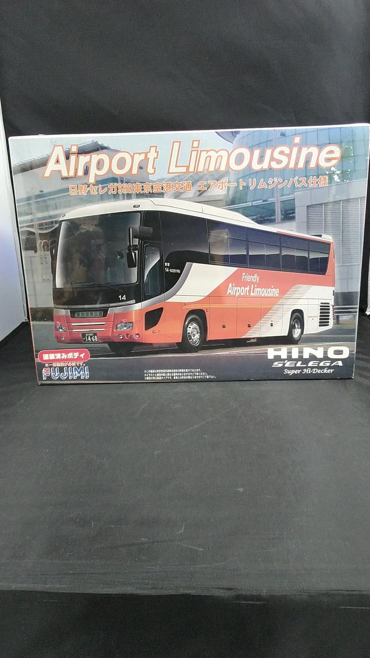 FUJIMI Plastic Model Hino Selega SHD Tokyo Airport Transportation Airport Limousine Specification