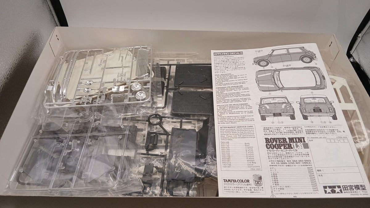 TAMIYA 1/12 Big Scale Series Rover Mini Cooper 1.3i