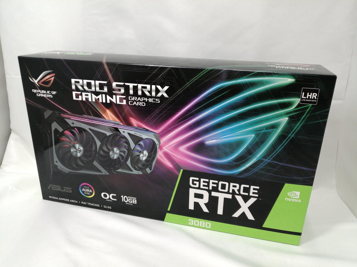 ASUS Graphics Card ROG-STRIX-RTX3080-O10G-V2-GAMI