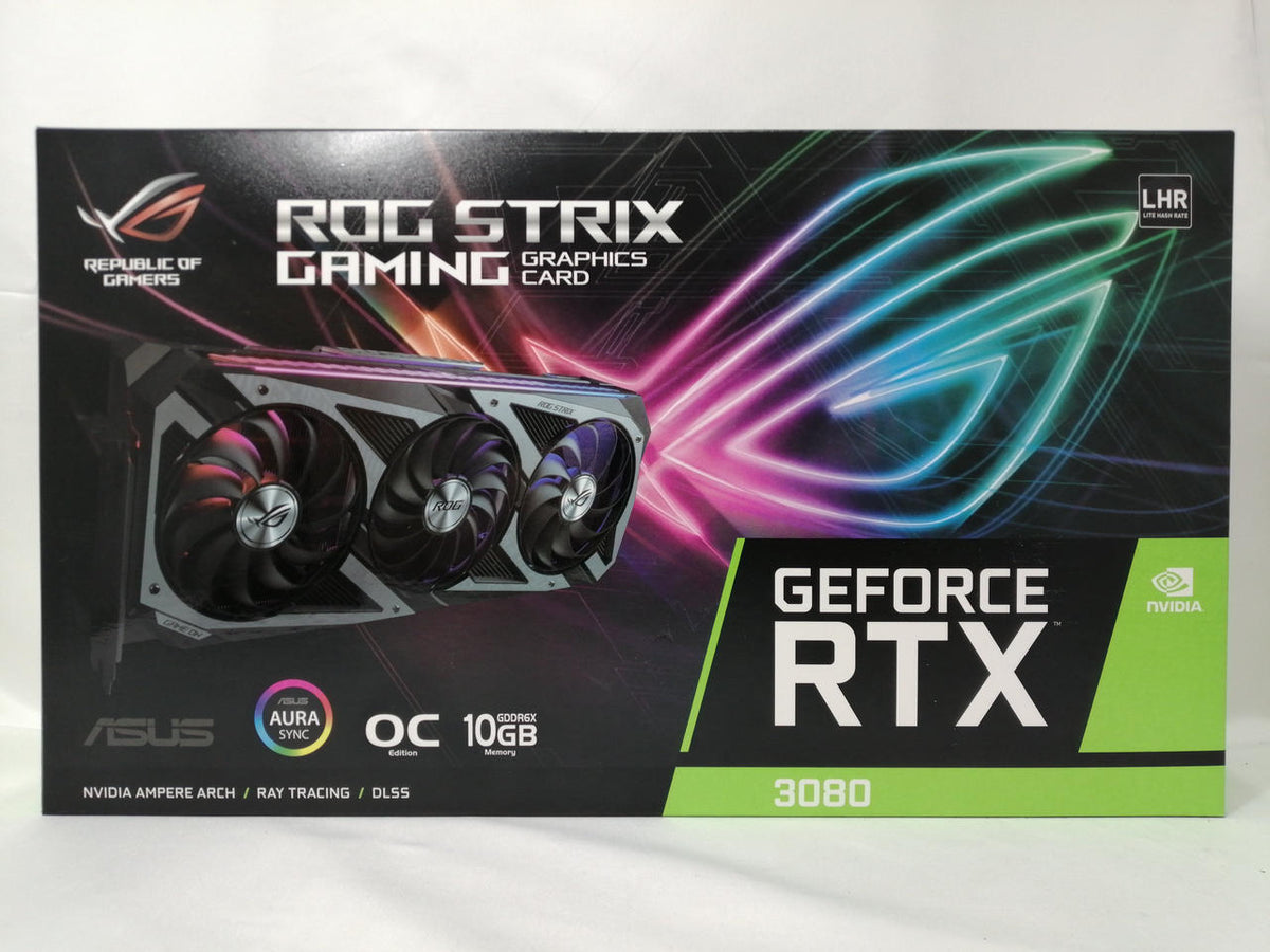 ASUS Graphics Card ROG-STRIX-RTX3080-O10G-V2-GAMI
