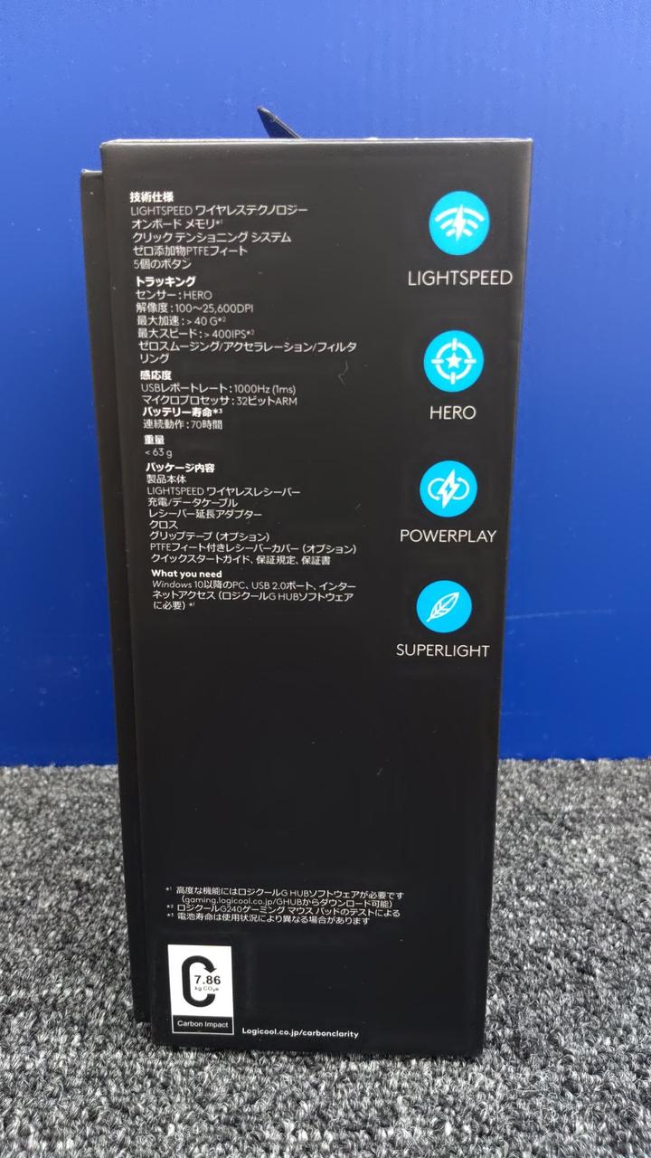 LOGICOOL Gaming Mouse G-PPD-003WL-BK
