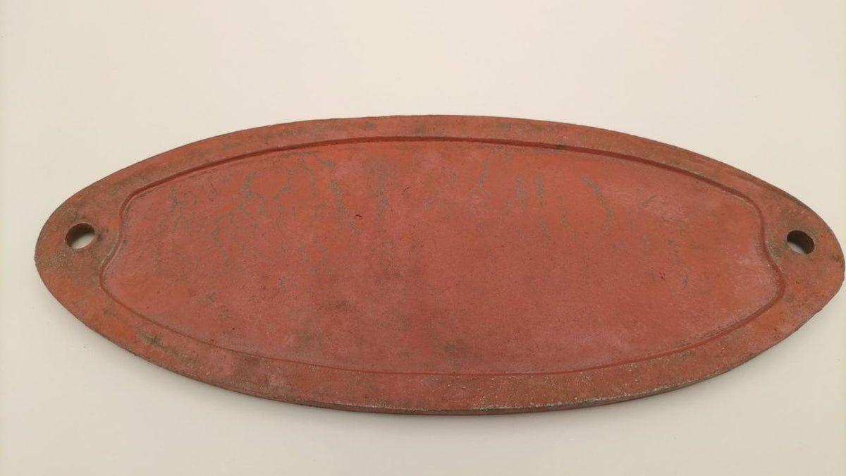 unclear Railway Plate Utsunomiya Automobile Company 1970
