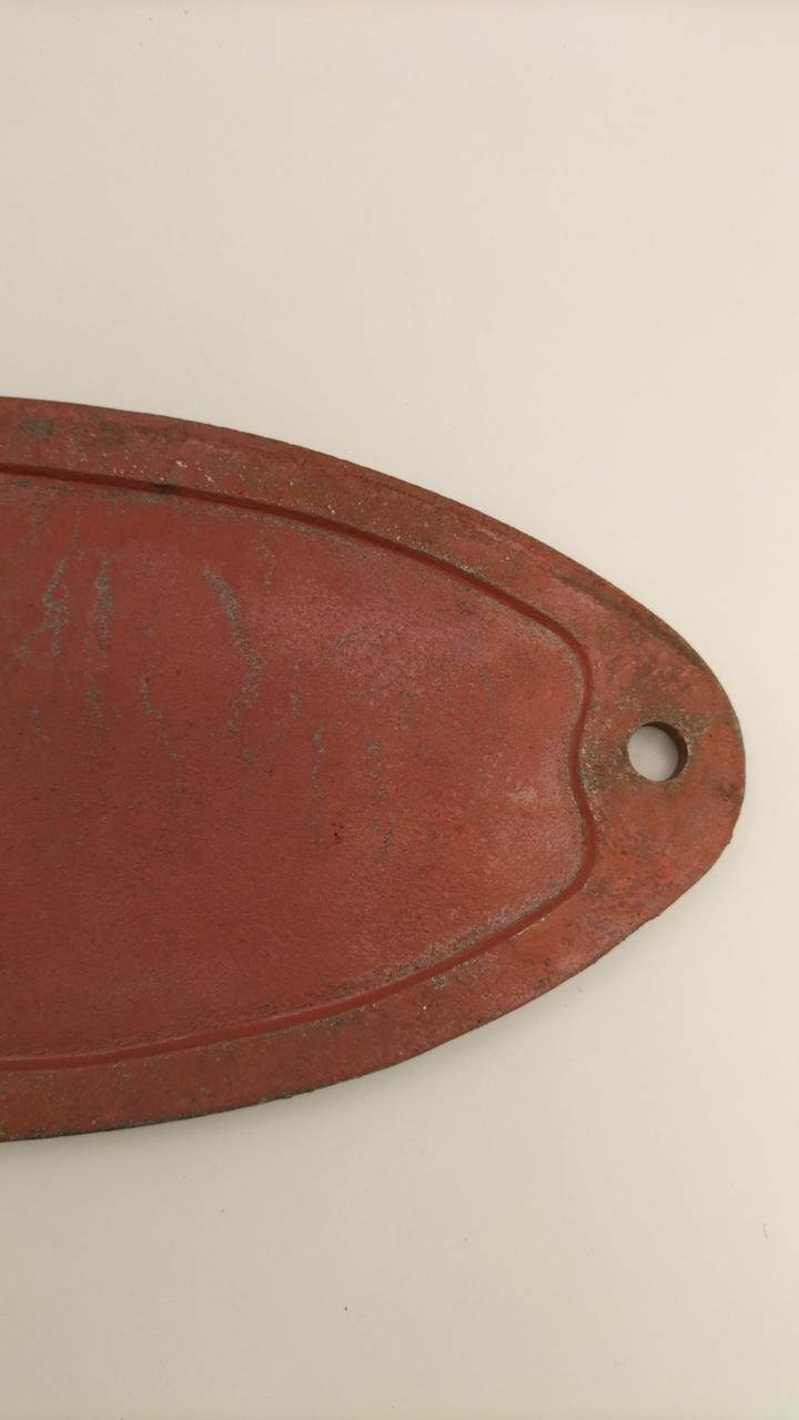 unclear Railway Plate Utsunomiya Automobile Company 1970