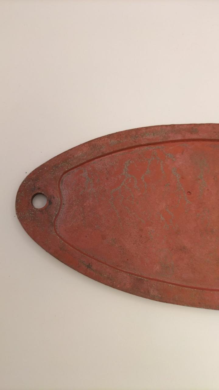 unclear Railway Plate Utsunomiya Automobile Company 1970