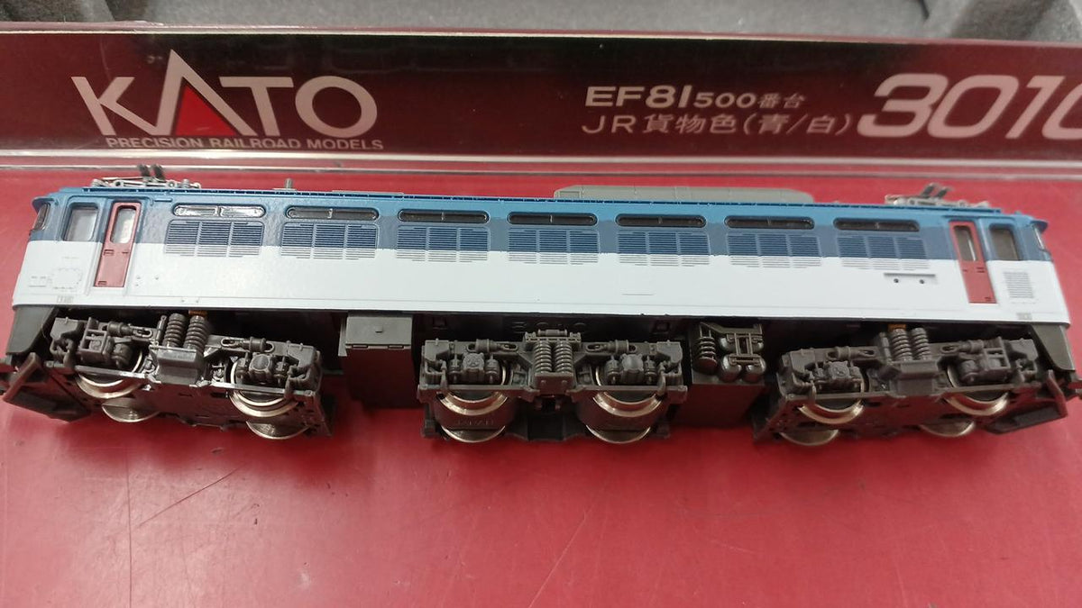 KATO N Gauge EF81 500 Series JR Freight Color (Blue/White) [3010-4]