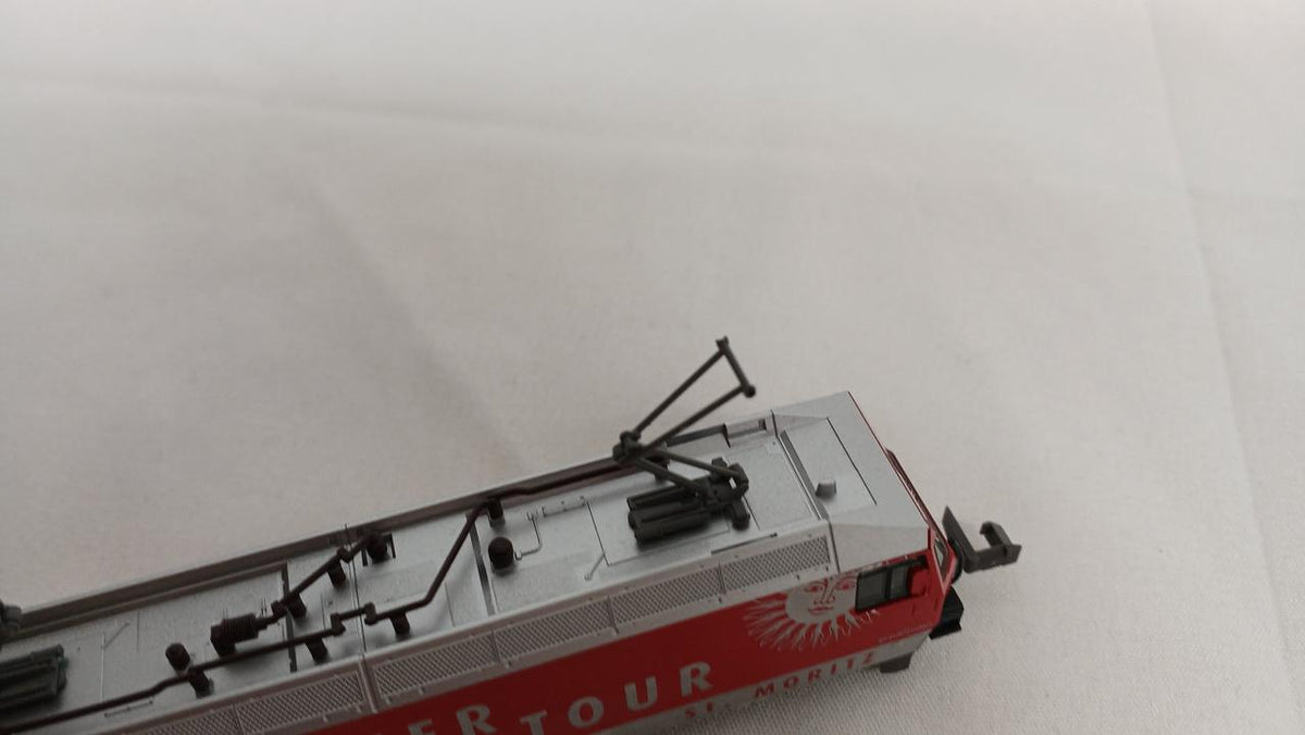 KATO Alps Glacier Express Starter Set 3-Car 10-021 Additional 4-Car 10-1146