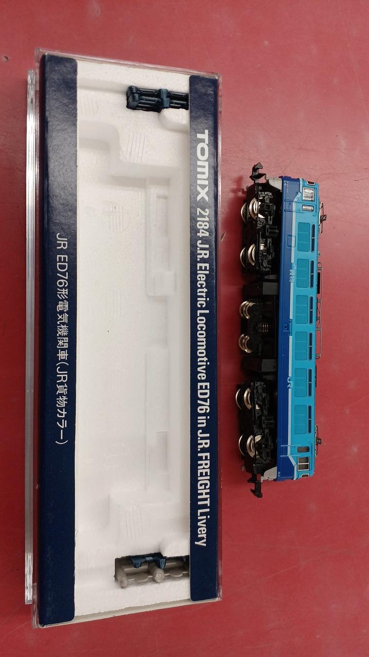 TOMIX N Gauge JR ED76 Electric Locomotive (JR Freight Color) [2184]