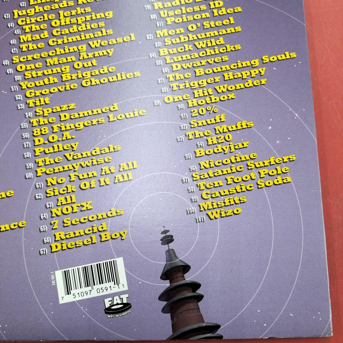 FAT WRECK CHORDS SHORT MUSIC FOR SHORT PEOPLE FAT 591-1