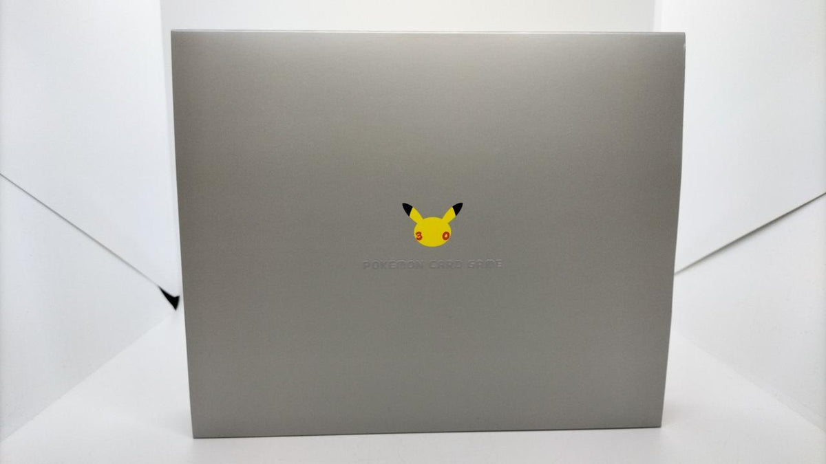 Pokéca 30TH Celebration FUTURISTIC BOX - Banzai Thrifting | BanzaiHobby