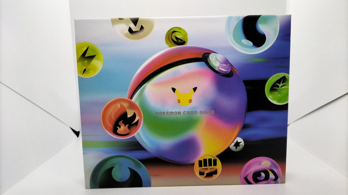 Pokéca 30TH Celebration FUTURISTIC BOX - Banzai Thrifting | BanzaiHobby