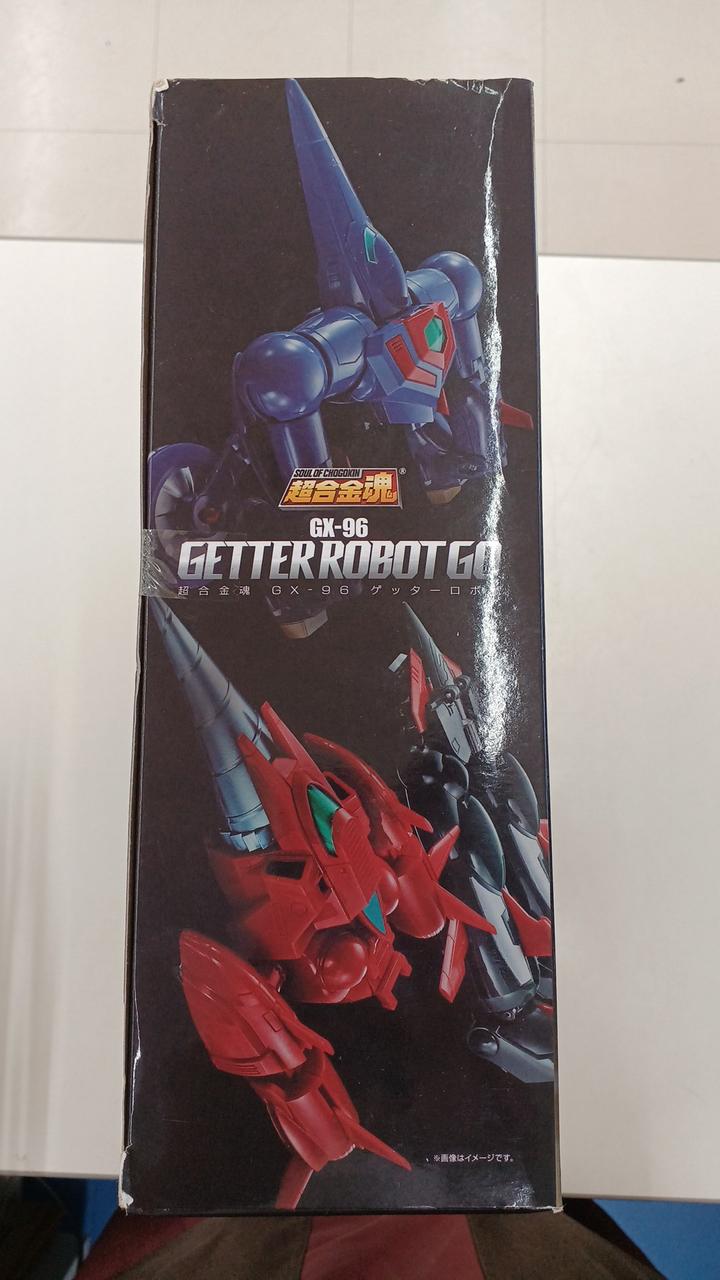 BANDAI Getter Robo Go (GO) Chogokin Soul GX-96 Getter Robo Go - Banzai Thrifting | BanzaiHobby