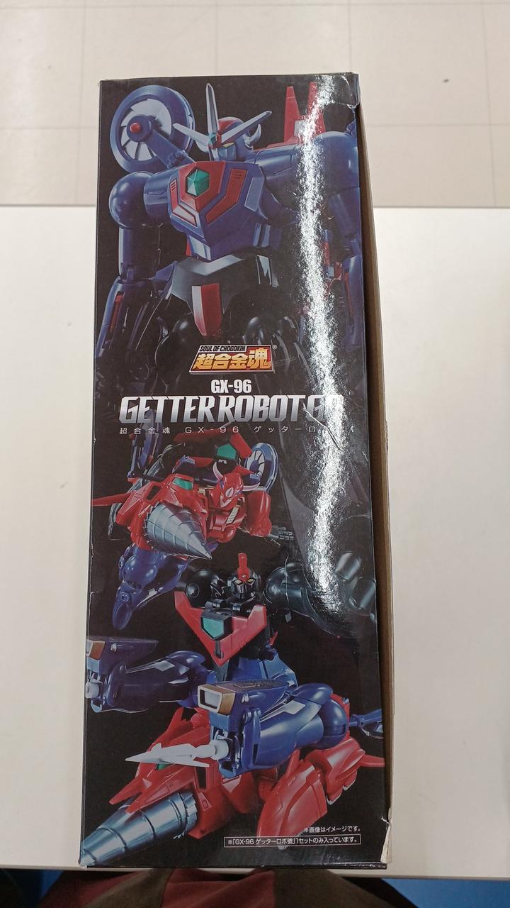 BANDAI Getter Robo Go (GO) Chogokin Soul GX-96 Getter Robo Go - Banzai Thrifting | BanzaiHobby