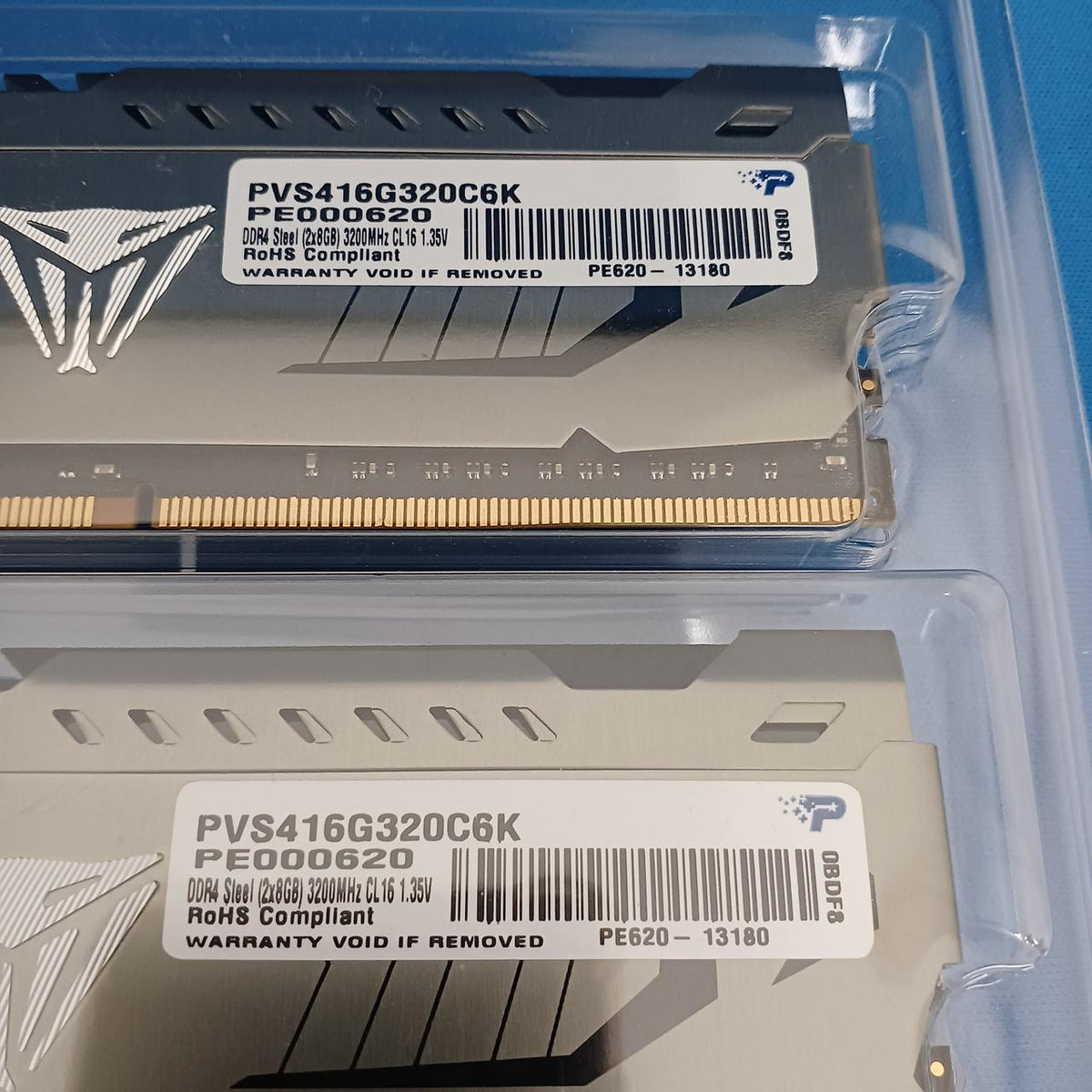 PATRIOTMEMORY Memory: DDR4 3200MHz 8GB x2