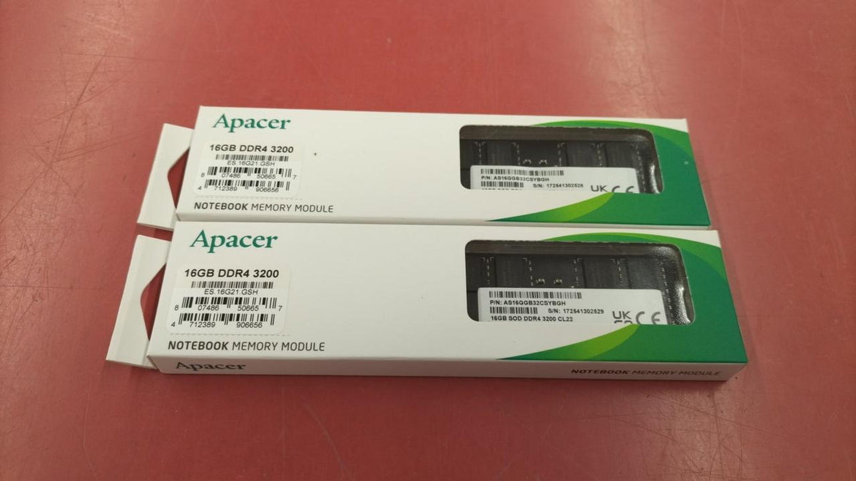APACER DDR4 Memory for Laptop 16GB SOD DDR4 3200 CL22