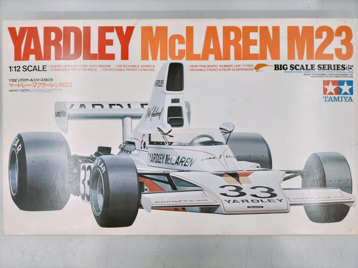 TAMIYA 1/12 Big Scale Series Yardley McLaren M23