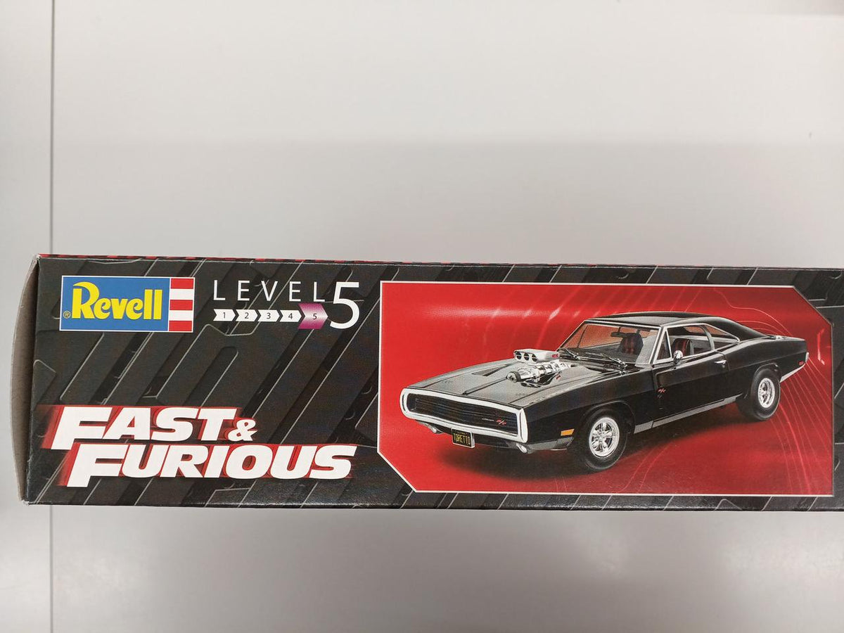 REVELL 1/25 Scale Plastic Model Dodge Charger "Dominic" "FAST & FURIO" - Banzai Thrifting | BanzaiHobby