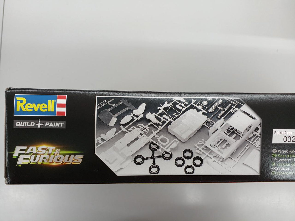REVELL 1/24 Scale Plastic Model Primus GTX "Dominic" "FAST & FURIO" - Banzai Thrifting | BanzaiHobby