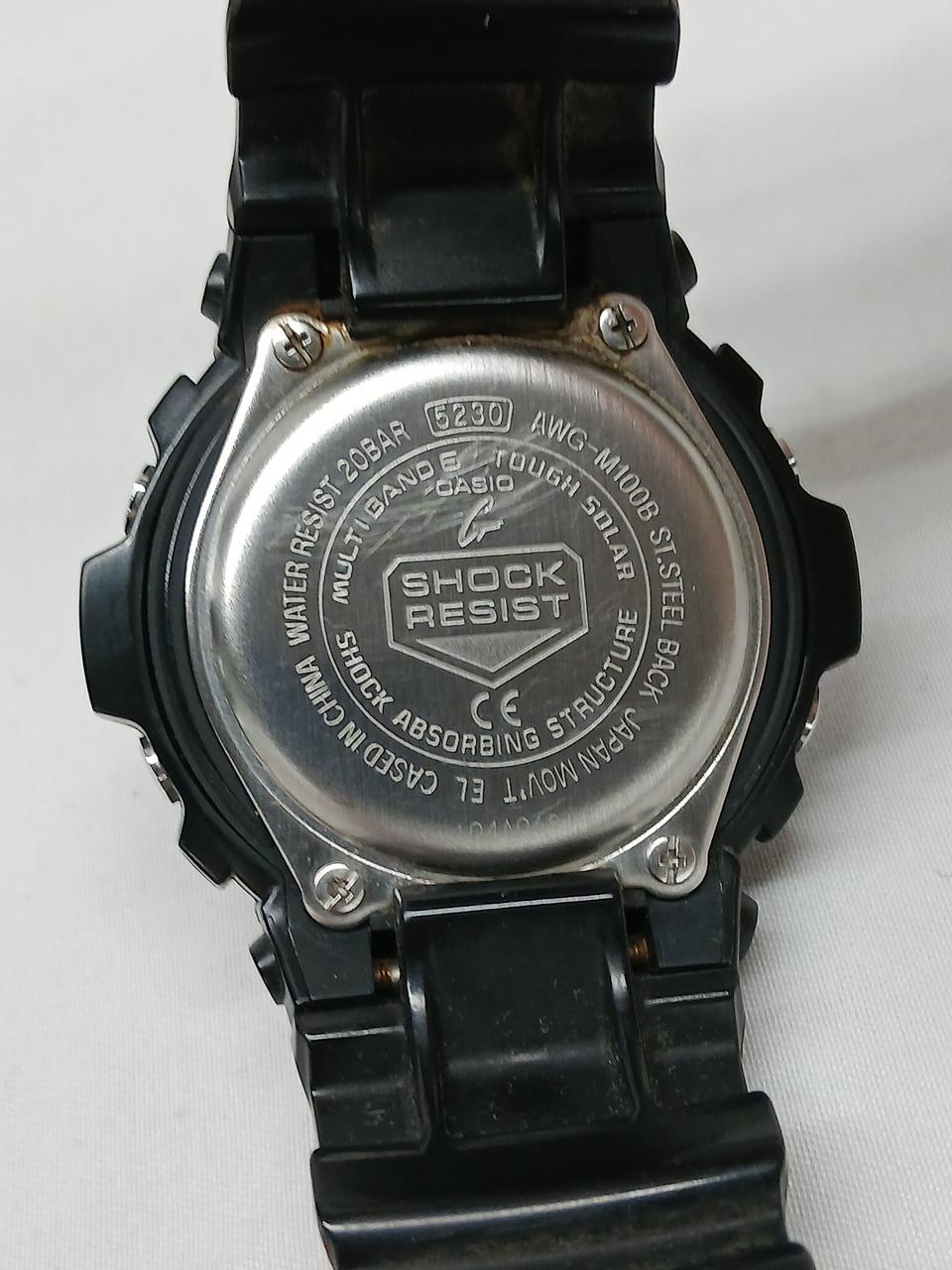 CASIO G-SHOCK AWG-M100B - Banzai Thrifting | BanzaiHobby