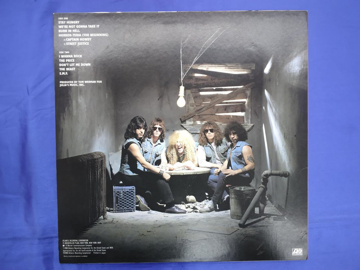 Warner Pioneer Twisted Sister Stay Hungry P-11492 - Banzai Thrifting | BanzaiHobby